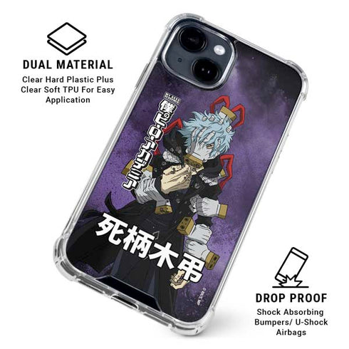 My Hero Academia Tomura Shigaraki Season 5 iPhone 15 Clear Case